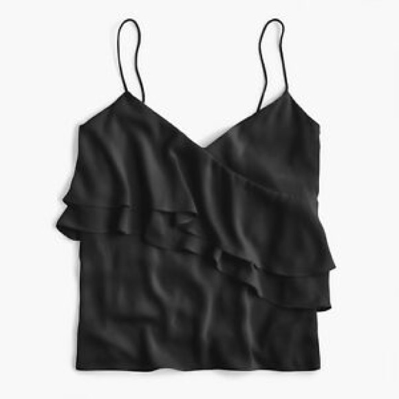 J. Crew Tops - J Crew Drapey Ruffle Cami J. Crew Tops - J Crew Drapey Ruffle Cami